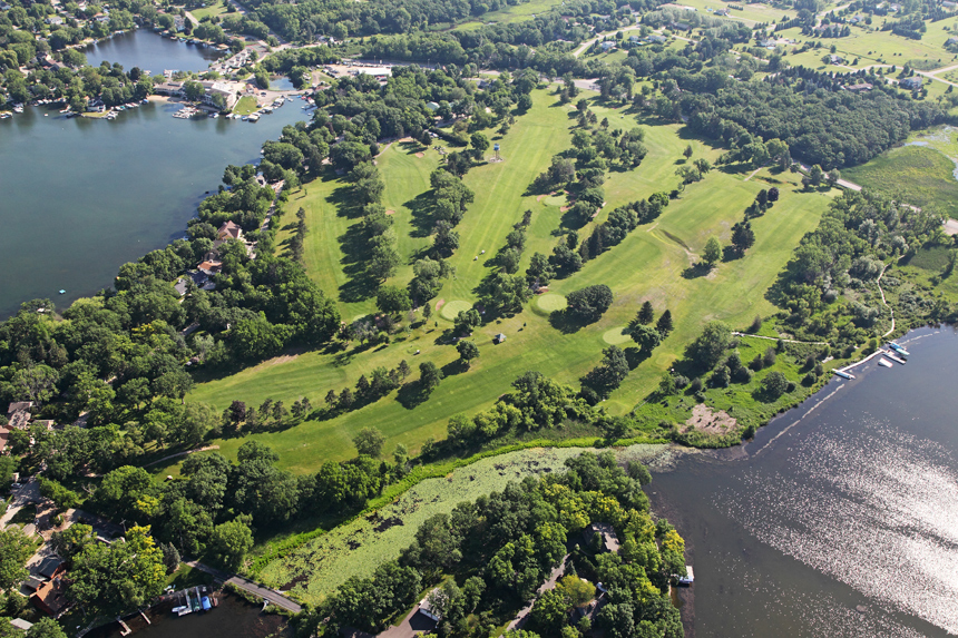 Aerial view of Golf Course